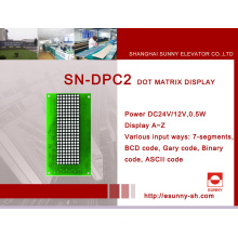 DOT-Matrix-Anzeige für Aufzug (SN-DPC2)